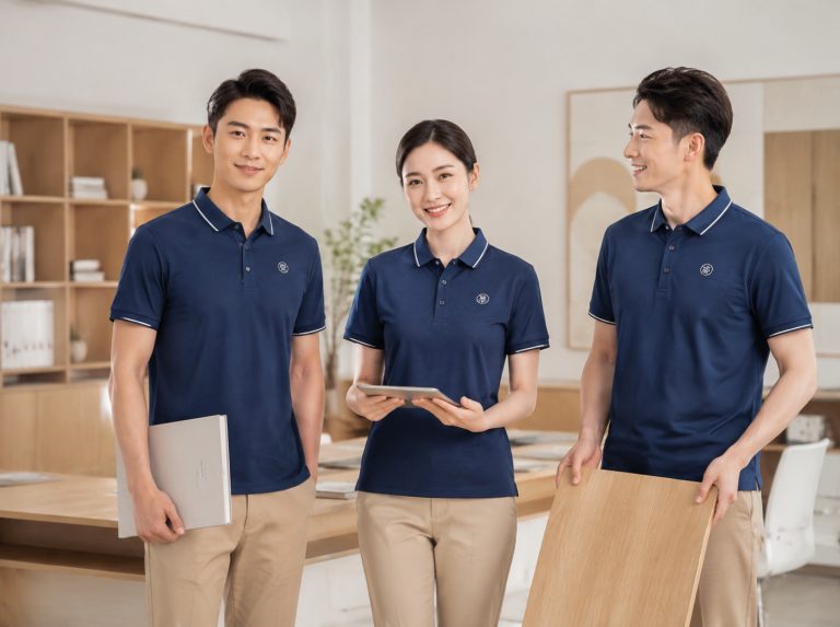 思明区企业工作服T恤POLO衫